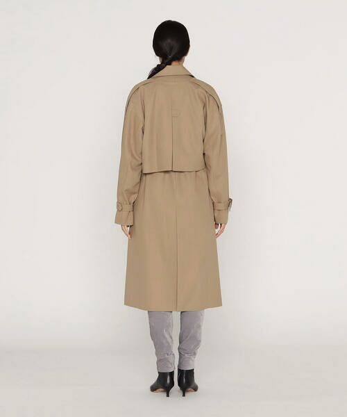 セール】 〔 +サイズ 〕 Convertible Trench レイヤードコート
