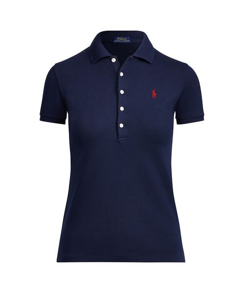 スリム フィット ストレッチ ポロシャツ （ポロシャツ）｜POLO RALPH