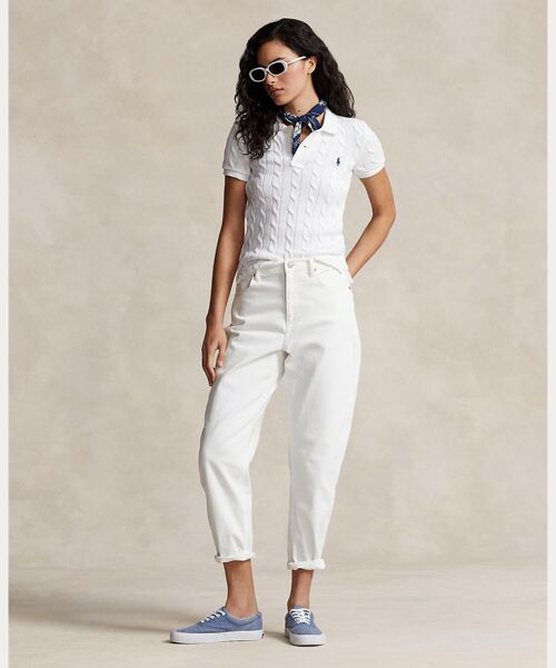 ケーブルニット ポロシャツ （ポロシャツ）｜POLO RALPH LAUREN / ポロ