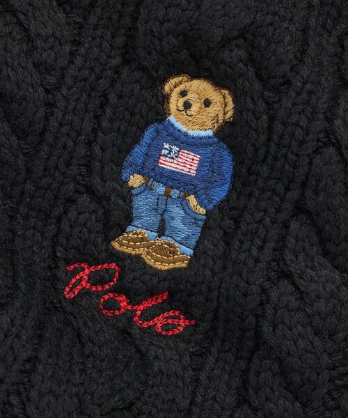 Polo ベア ケーブルニット マフラー （マフラー・ショール・スヌード
