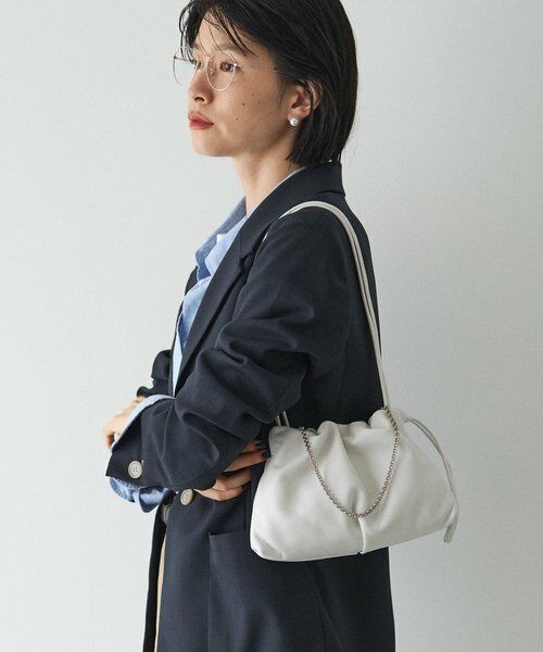 セール】 レザー巾着4WAYミニショルダーバッグ （ショルダーバッグ