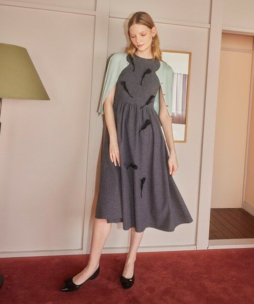 セール】 TULIP FLUFF ドレス （ロング・マキシ丈ワンピース）｜TOCCA