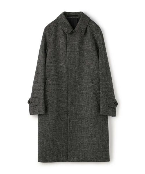 セール】 ウールツイード バルマカーンコート FOX TWEED （ステン