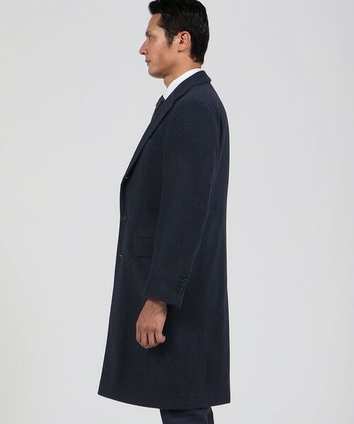 セール】 ウールカシミヤ シングルチェスターコート Ermenezild Zegna