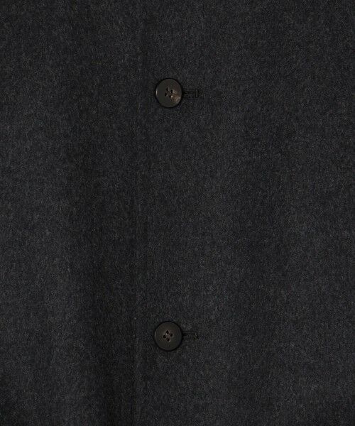 セール】 ダブルフェイス クルーネックロングコート （その他アウター
