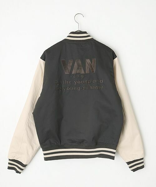 セール】 コットンスタジアムジャンパー （ブルゾン）｜VAN / ヴァン