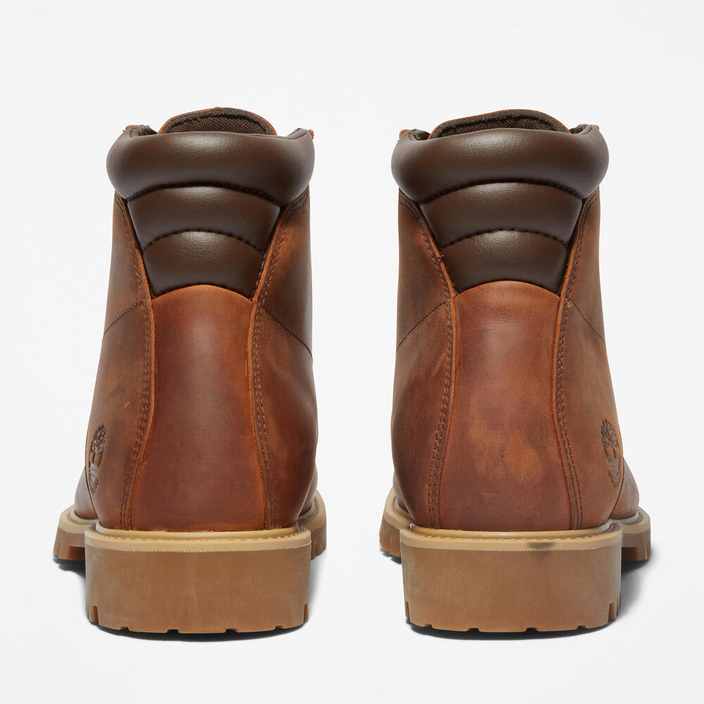 アルバーン 6インチ レースアップ ウォータープルーフ ブーツ メンズ