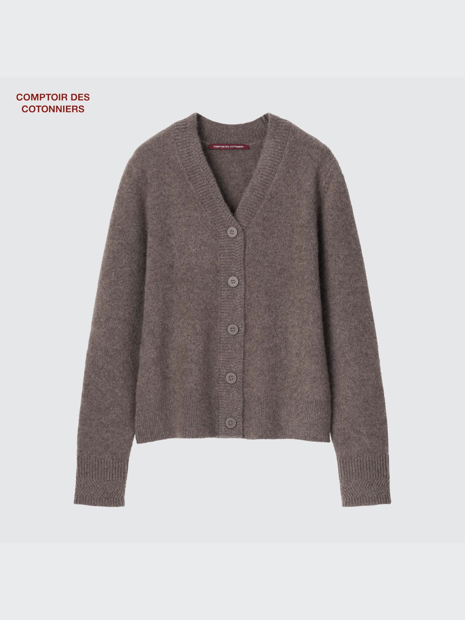 ユニクロ公式 | カシミヤVネックカーディガン（長袖・コントワーデ