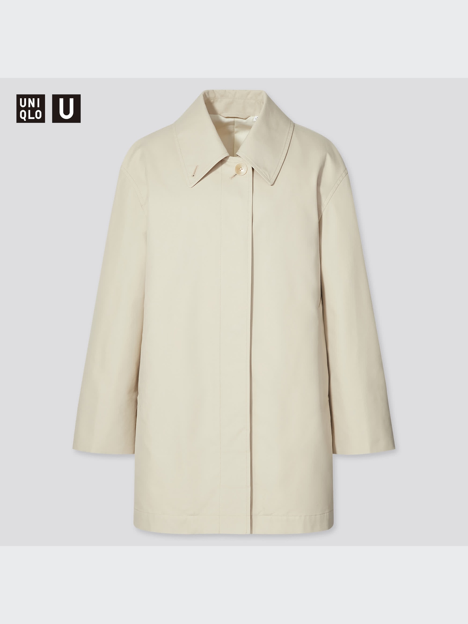 U Soutien Collar Short Coat | UNIQLO US