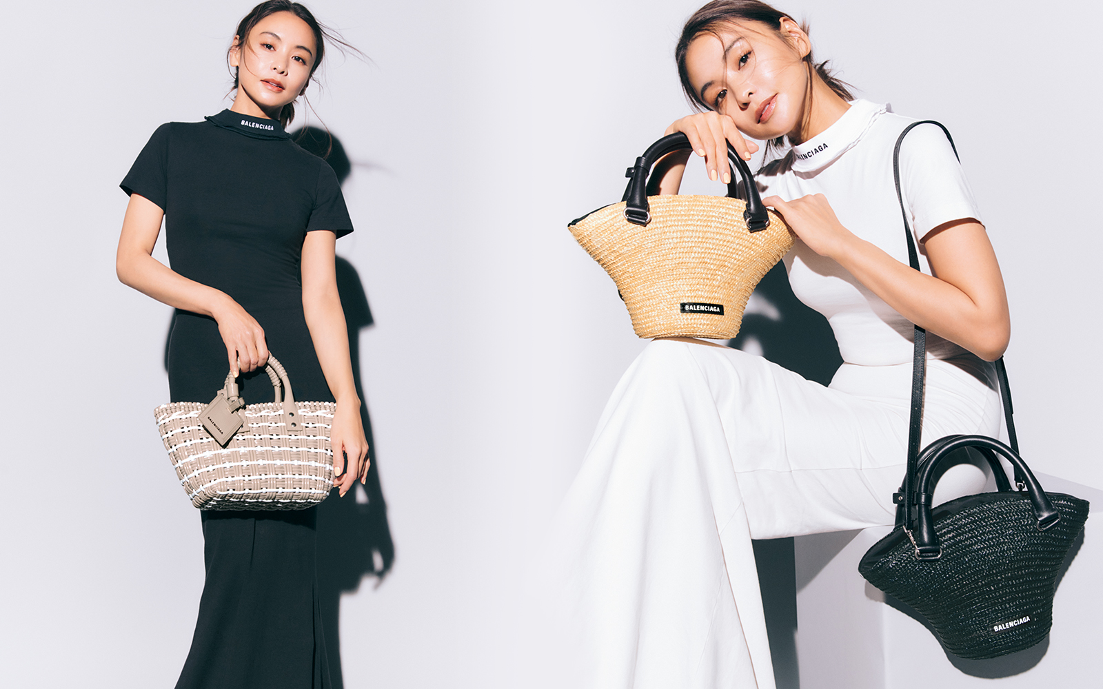 大人のためのプレイフルな“カゴバッグ”3選 | VERY NaVY