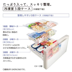 ヨドバシ.com - 日立 HITACHI 冷蔵庫 （401L・左開き） 5ドア