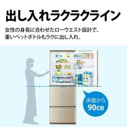 ヨドバシ.com - シャープ SHARP 冷蔵庫 （350L・どっちもドア） 3ドア