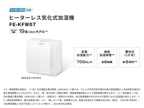 ヨドバシ.com - パナソニック Panasonic ヒーターレス気化式加湿器 19