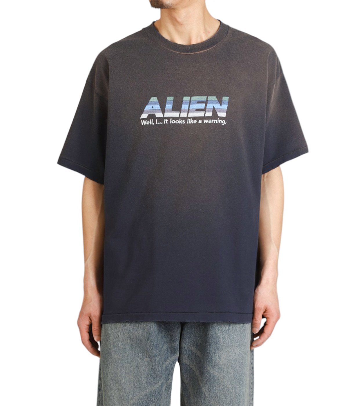 Alien“ Vintage Wash H-S Tee | DAIRIKU(ダイリク) / トップス