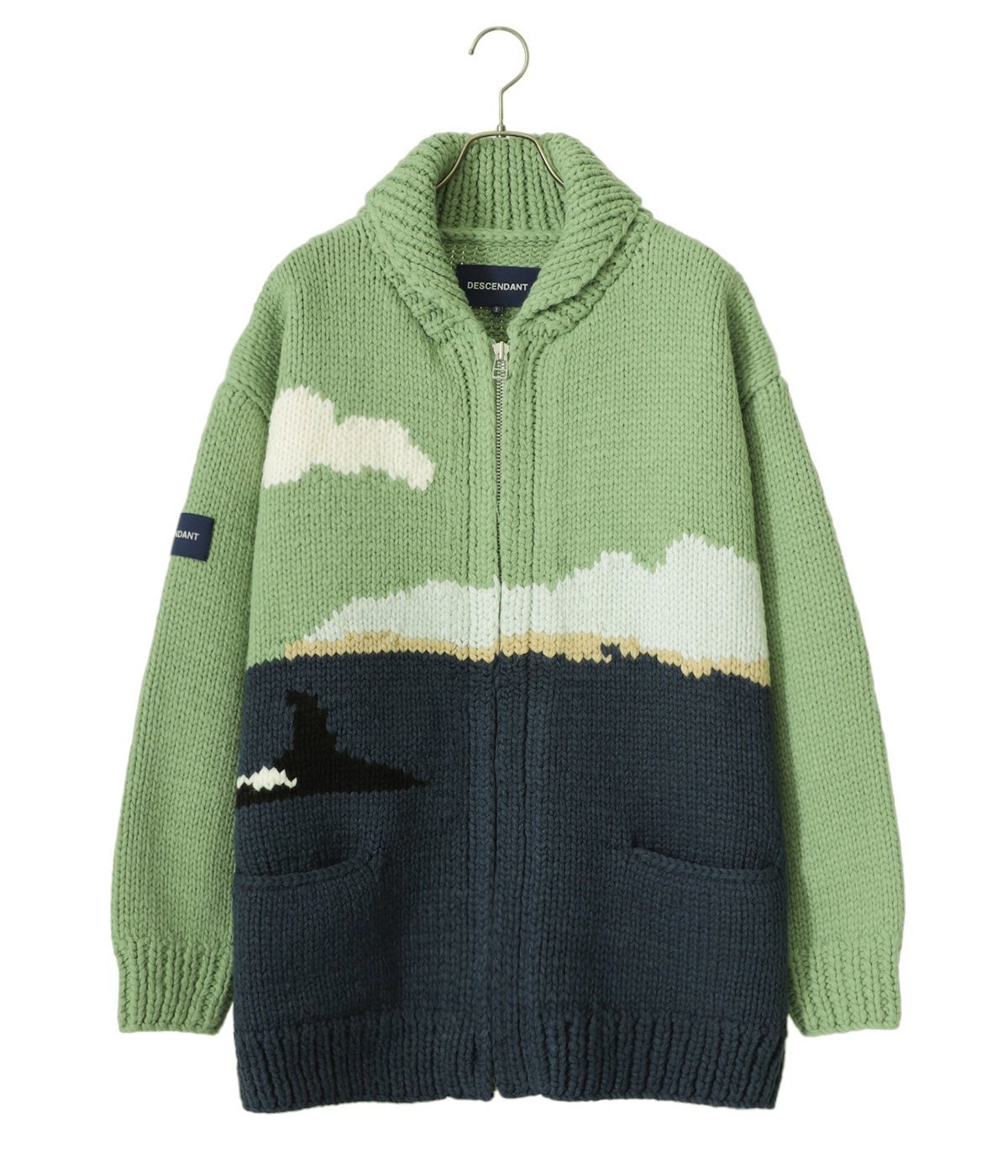 SUNKEN COWICHAN SWEATER | DESCENDANT(ディセンダント) / トップス