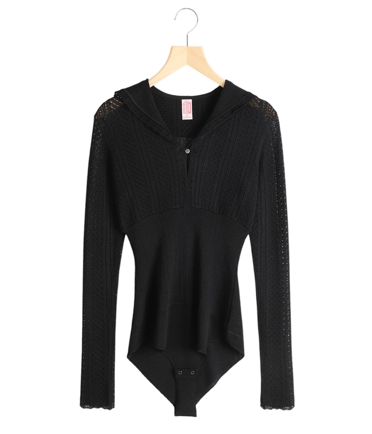 レディース】LACE KNIT SAILOR COLLAR BODYSUIT | FETICO(フェティコ