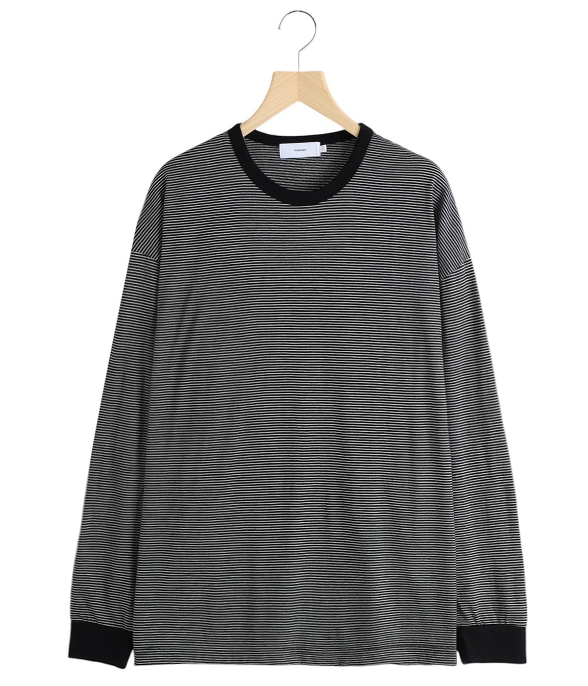 Wool Border L/S Tee | Graphpaper(グラフペーパー) / トップス