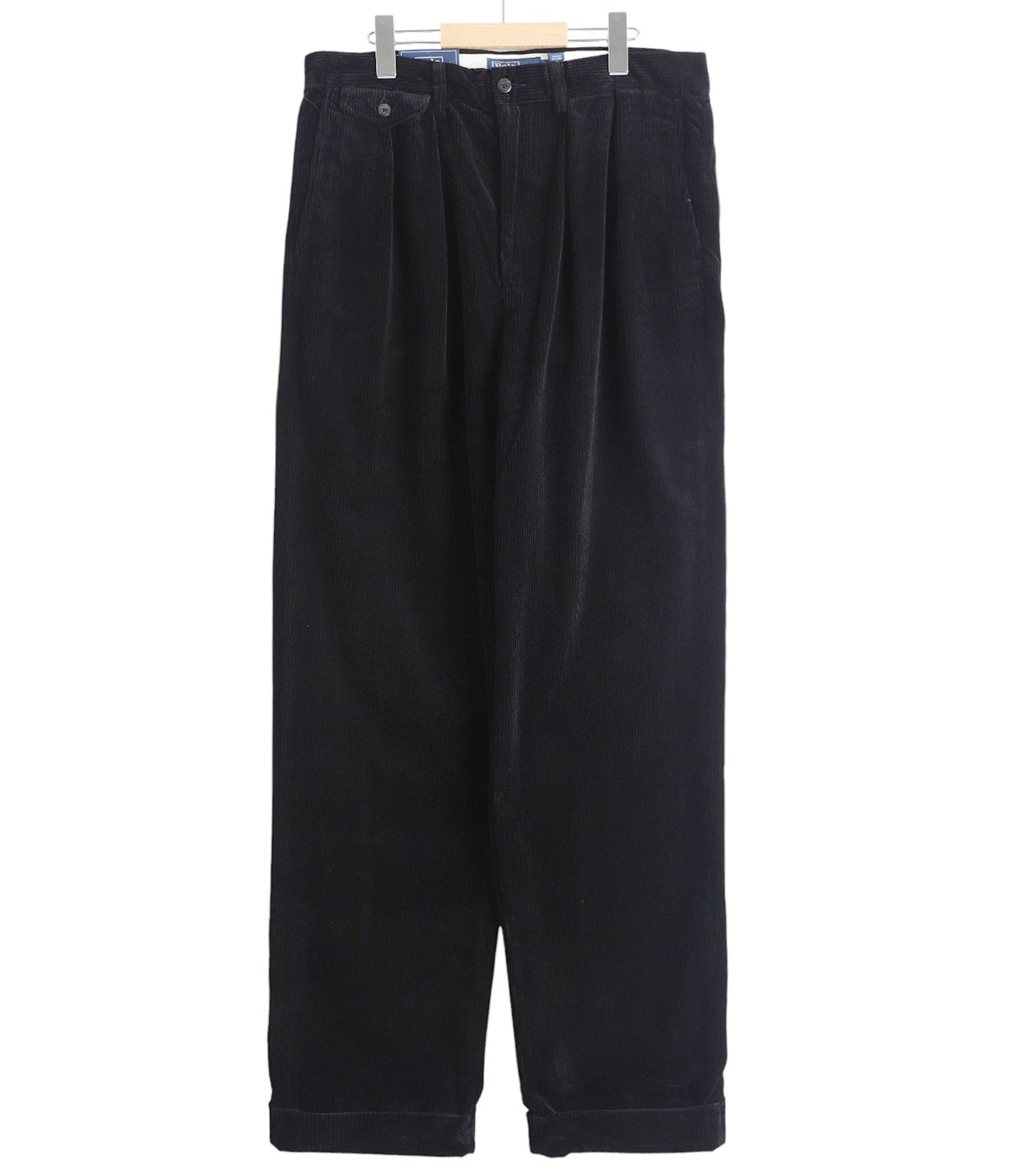 RALAXED FIT CORDUROY WHITMAN CHINO PLEATED PANTS | POLO RALPH