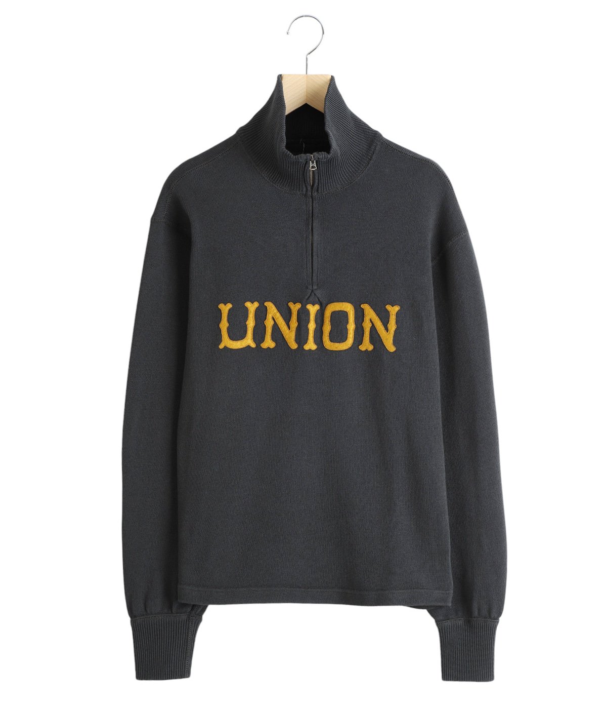 HALF ZIP-LONG SLEEVE-HALF ZIP COTTON | RRL(ダブルアールエル