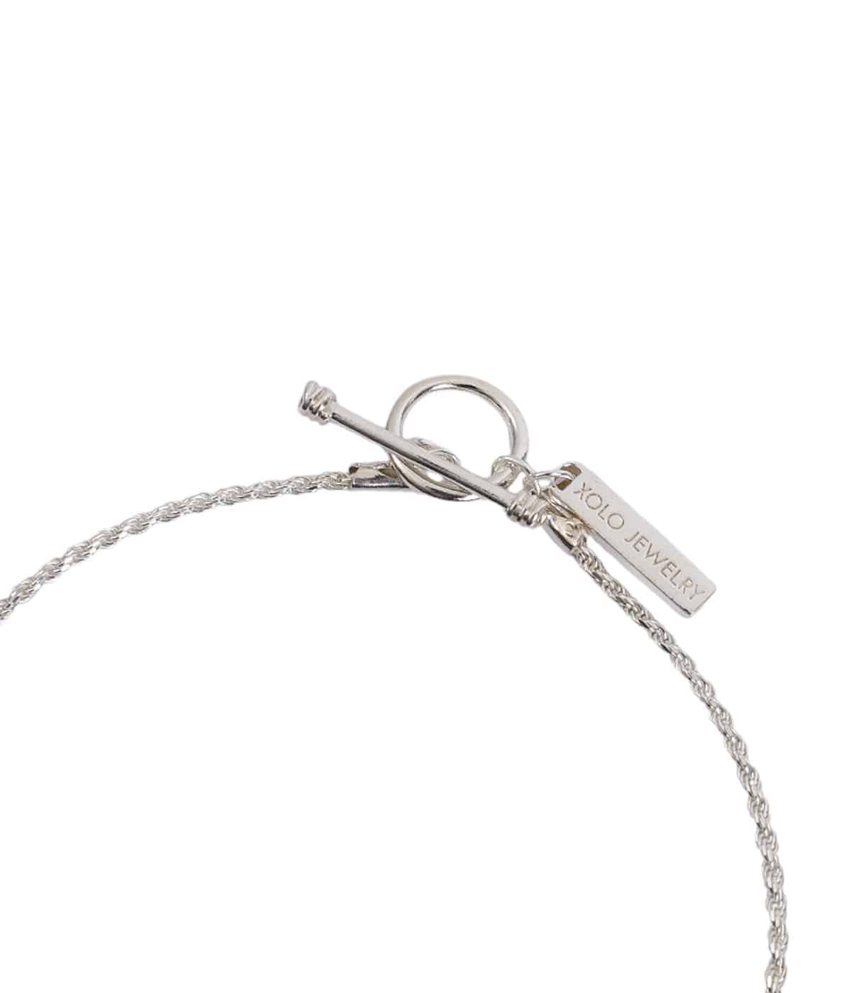 Tiny French Rope Link Necklace | XOLO JEWELRY(ショロ ジュエリー