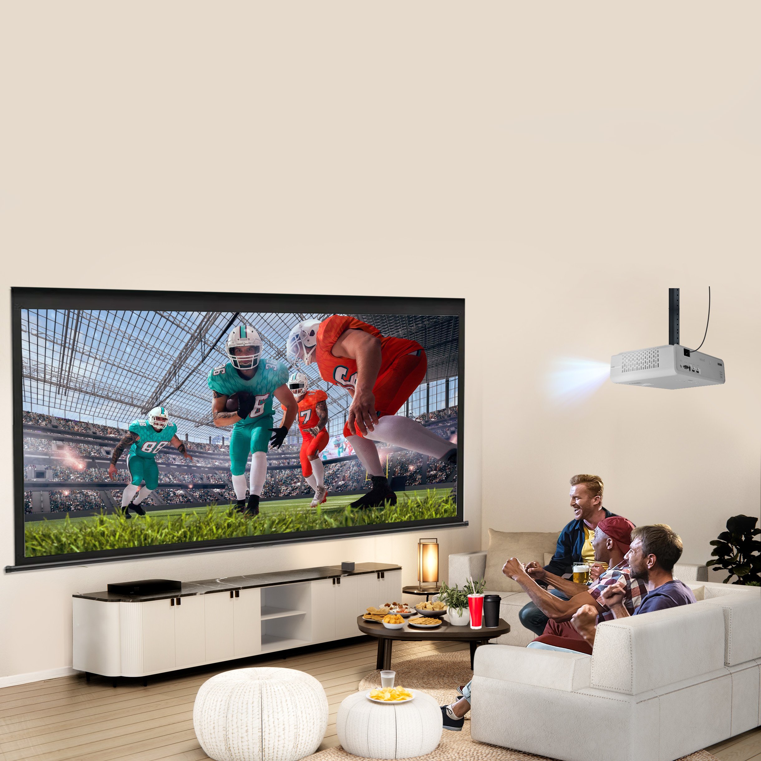 TK800M | 4K HDR Home Theater Projector in Bright Room | BenQ US