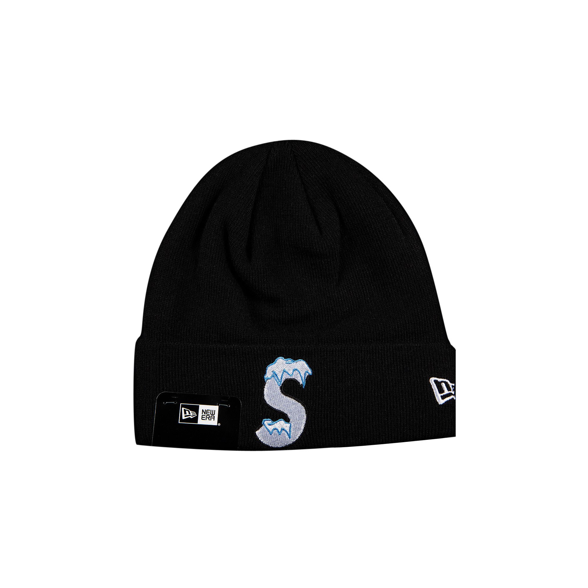 Buy Supreme x New Era S Logo Beanie 'Black' - FW20BN15 BLACK | GOAT
