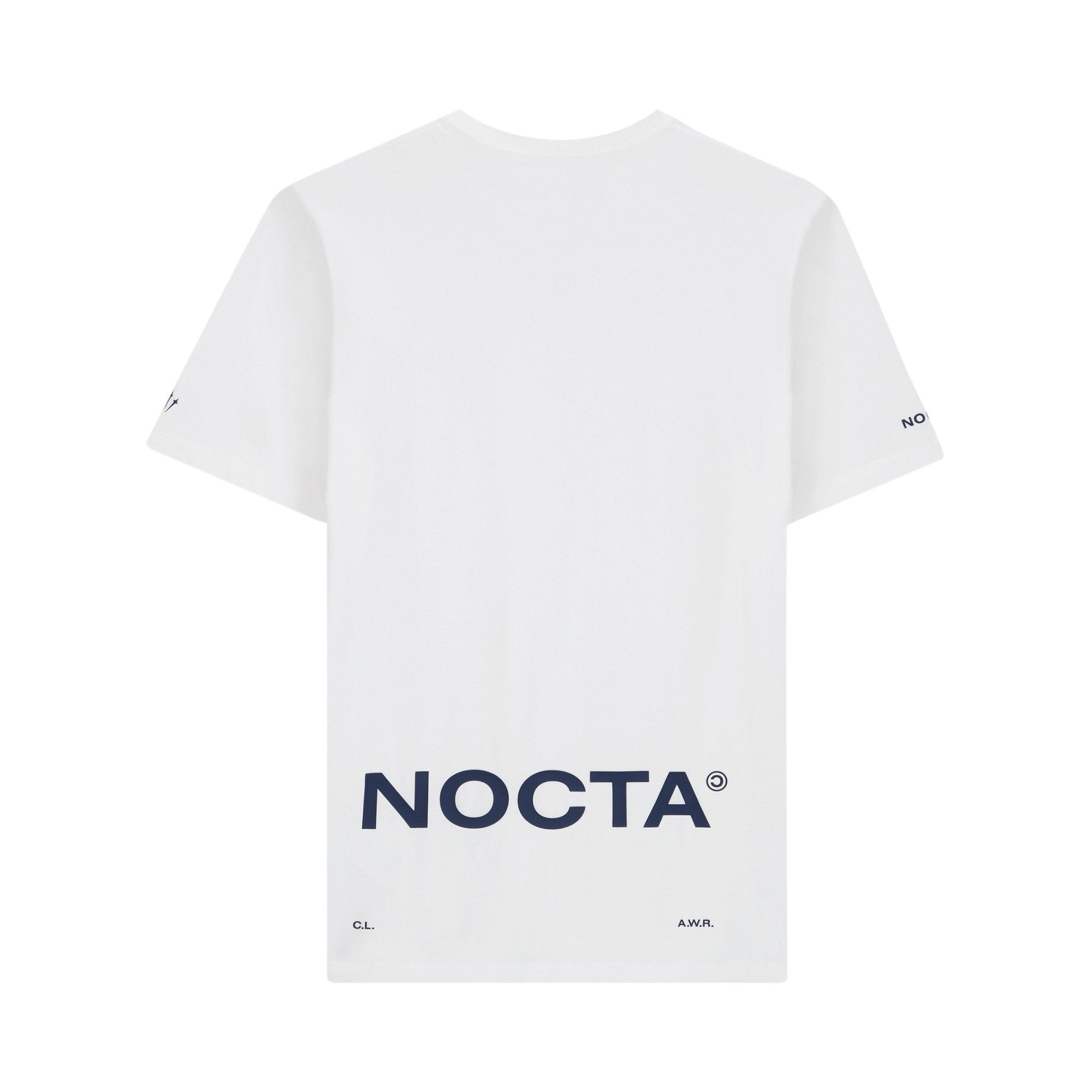 Buy Nike x NOCTA Short-Sleeve Tee 'White/Blue Void' - DJ5948 100
