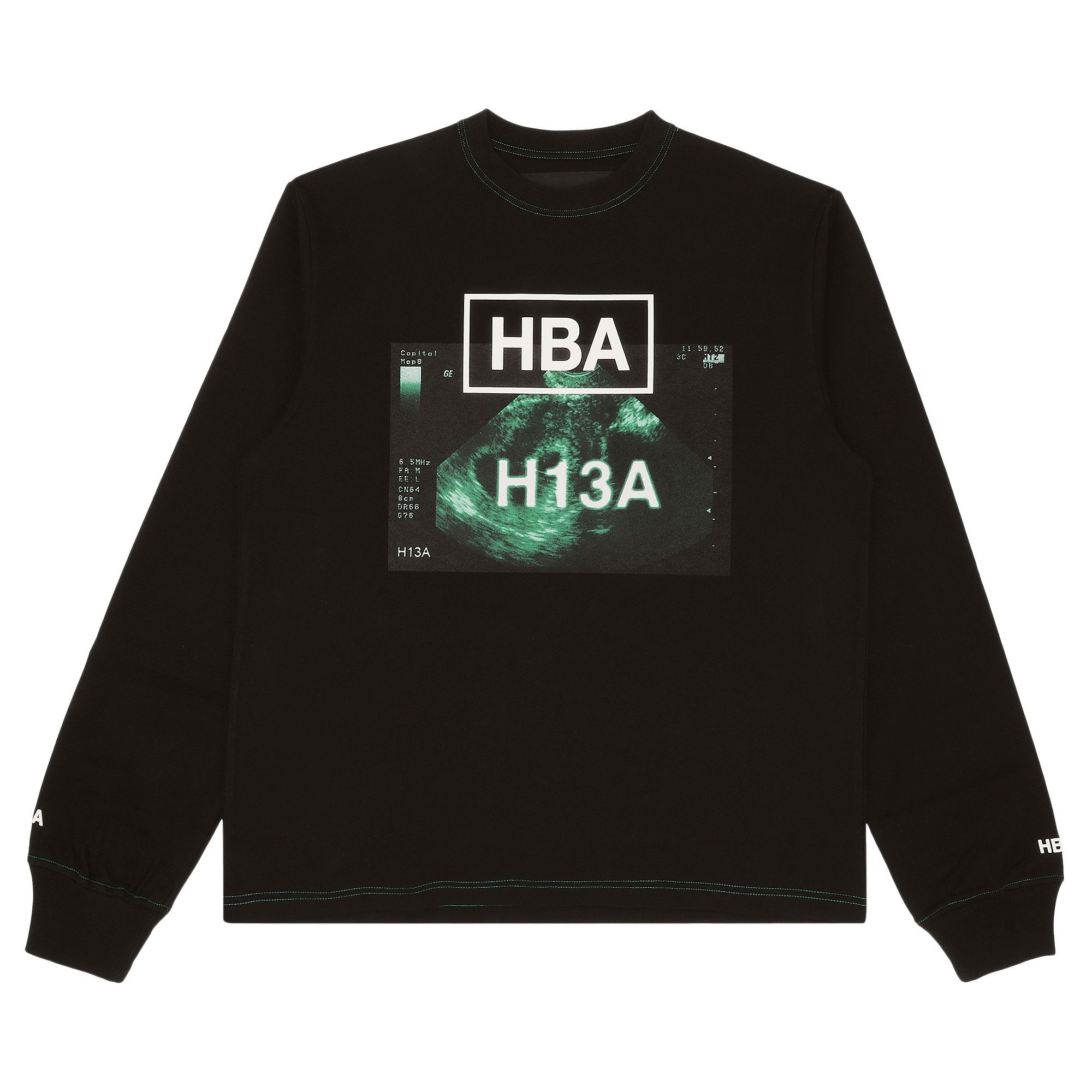 Buy Hood By Air Long-Sleeve Tee 'Black' - HBA 152B 04 | GOAT