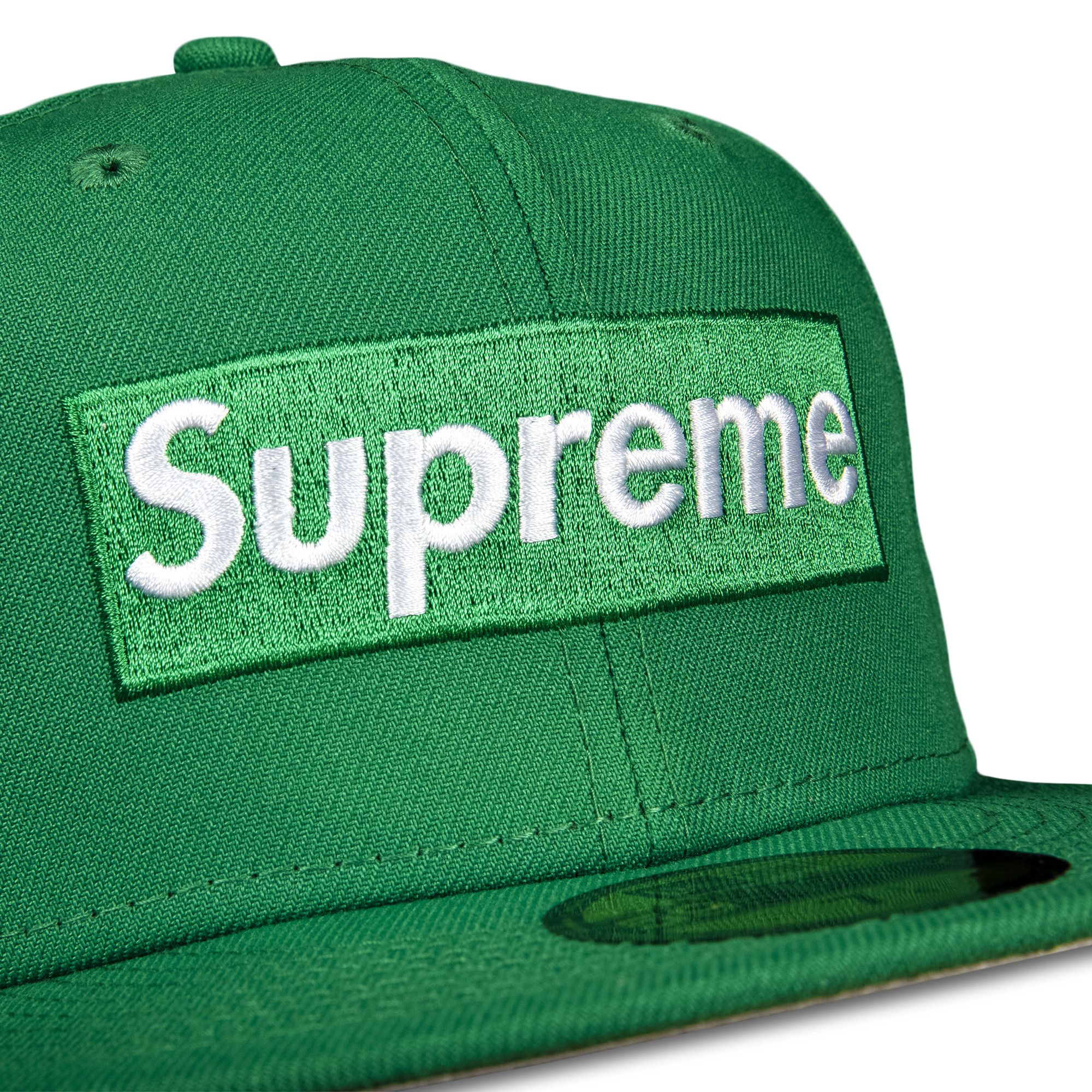 Buy Supreme x New York Yankees Box Logo New Era 'Green' - FW21H35