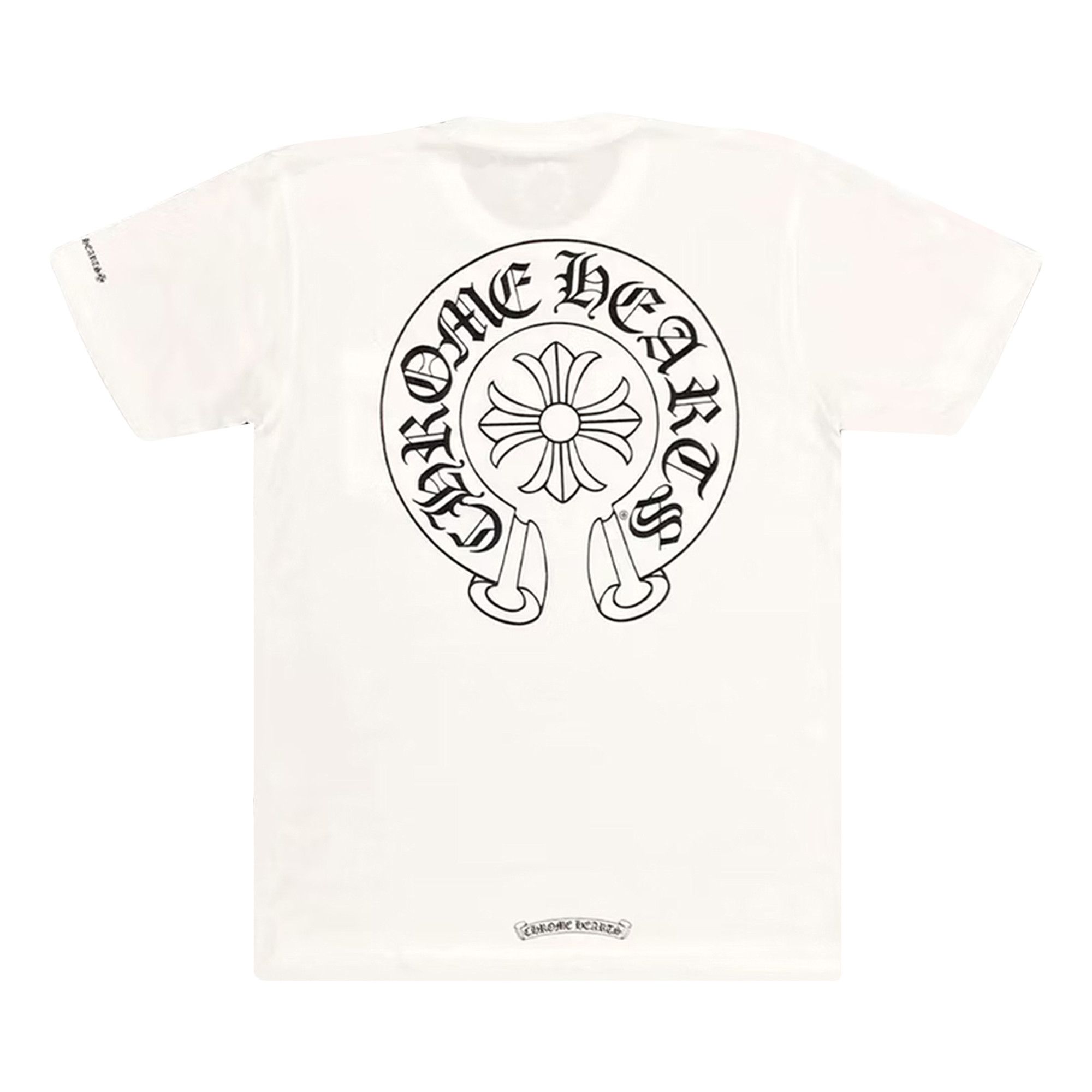 Buy Chrome Hearts Horseshoe Logo Pocket T-Shirt 'White' - 1383