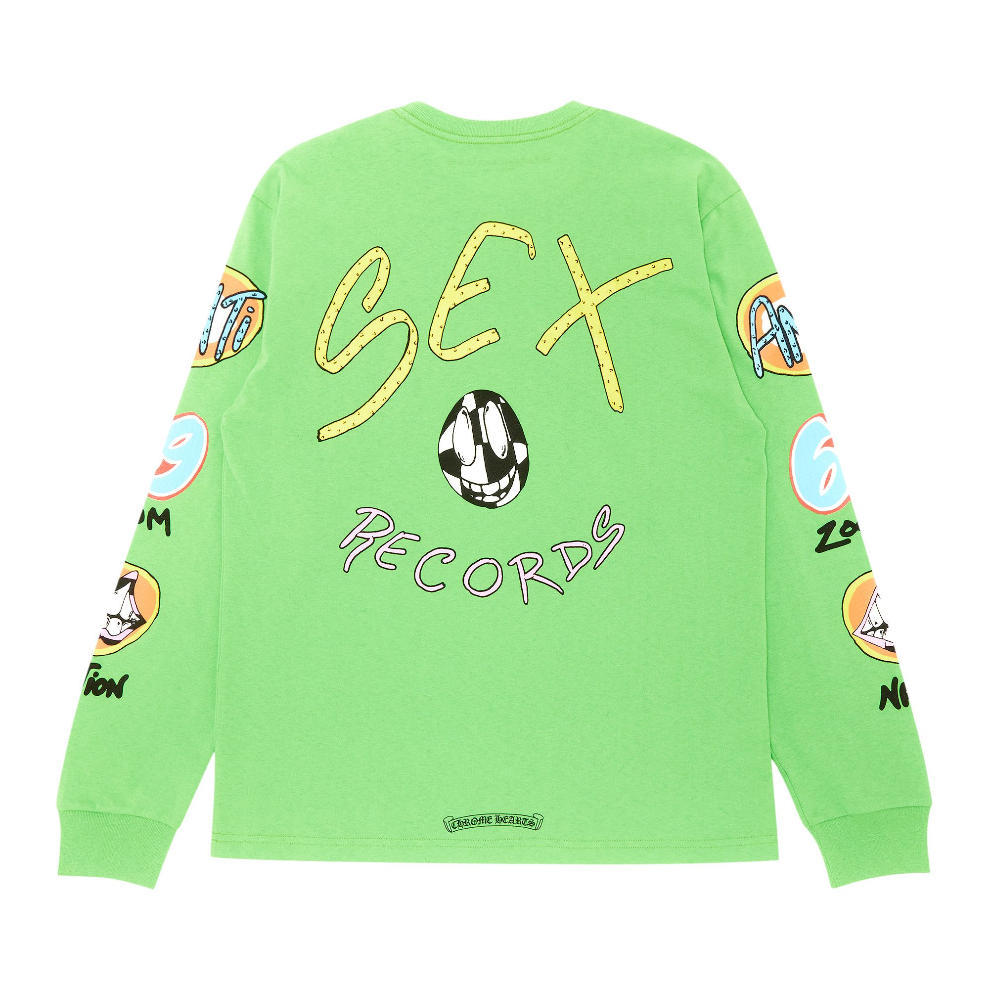 Buy Chrome Hearts x Matty Boy Sex Records Long-Sleeve T-Shirt