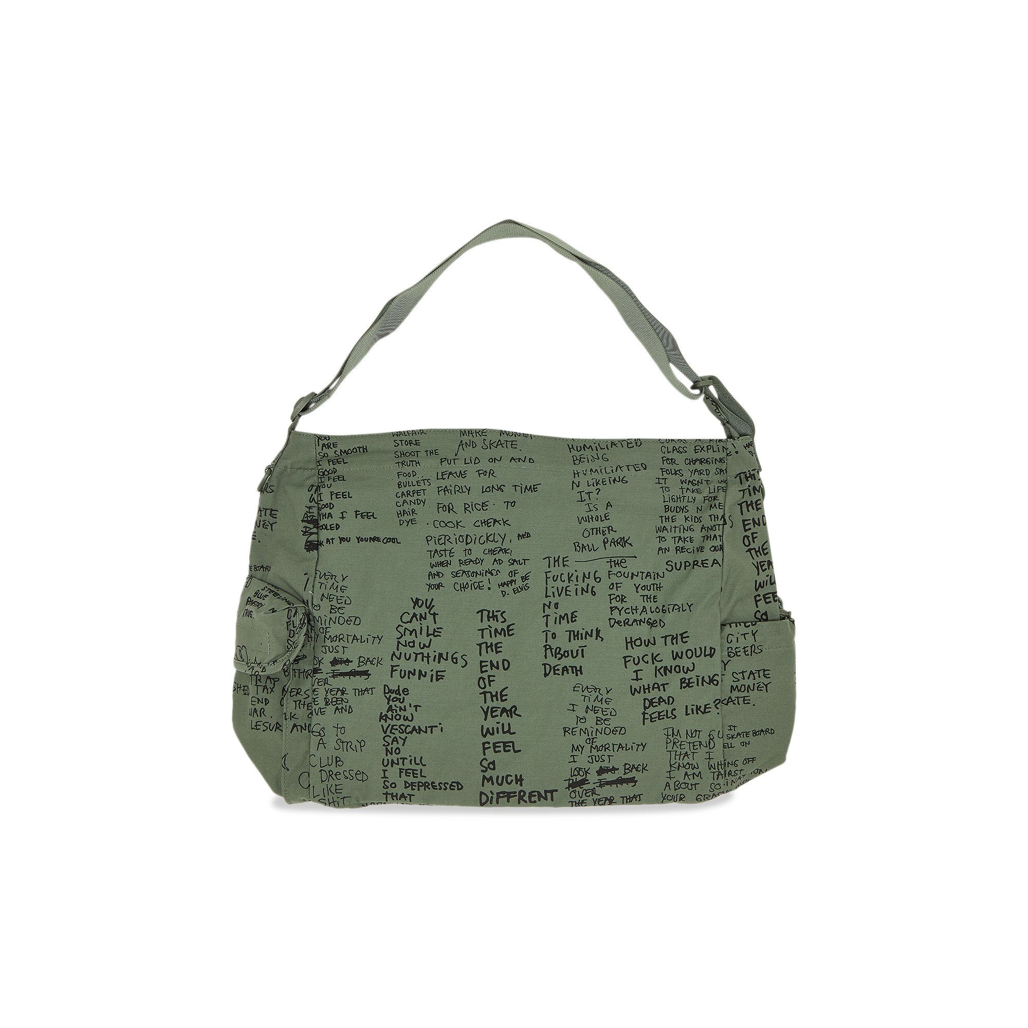 Buy Supreme Field Messenger Bag 'Olive Gonz' - SS23B13 OLIVE GONZ