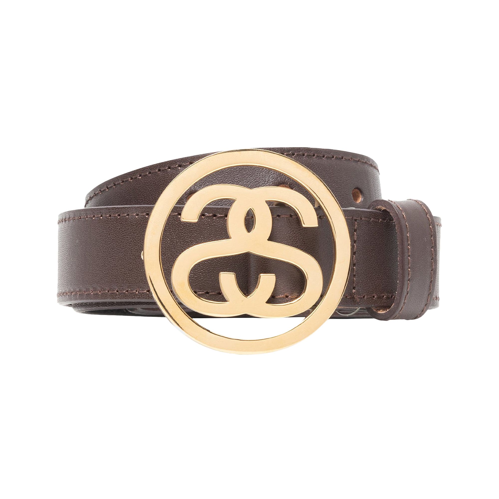 Buy Stussy SS-Link Buckle Belt 'Brown' - 135187 BROW | GOAT