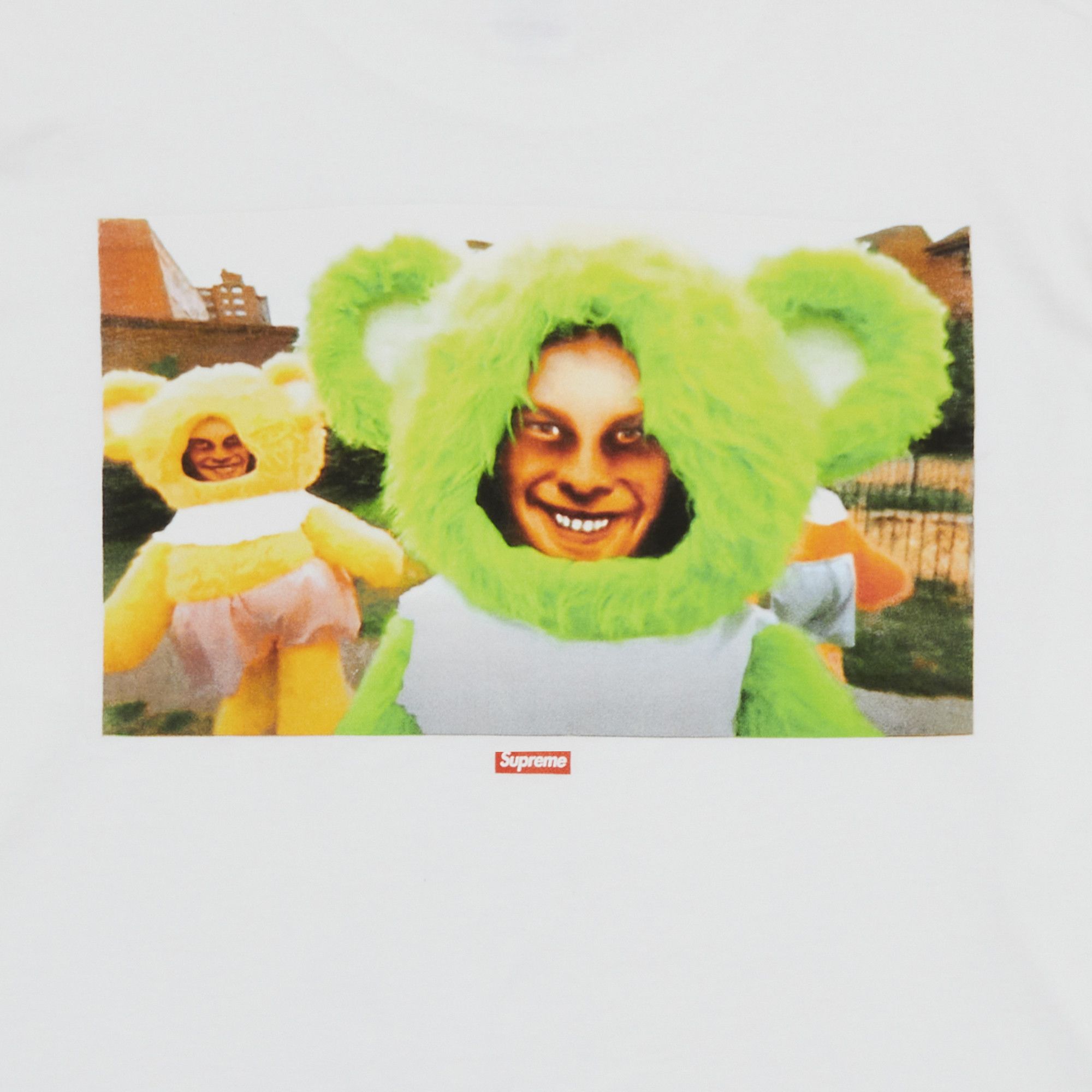 Buy Supreme x Aphex Twin Donkey Rhubarb Long-Sleeve Tee 'White
