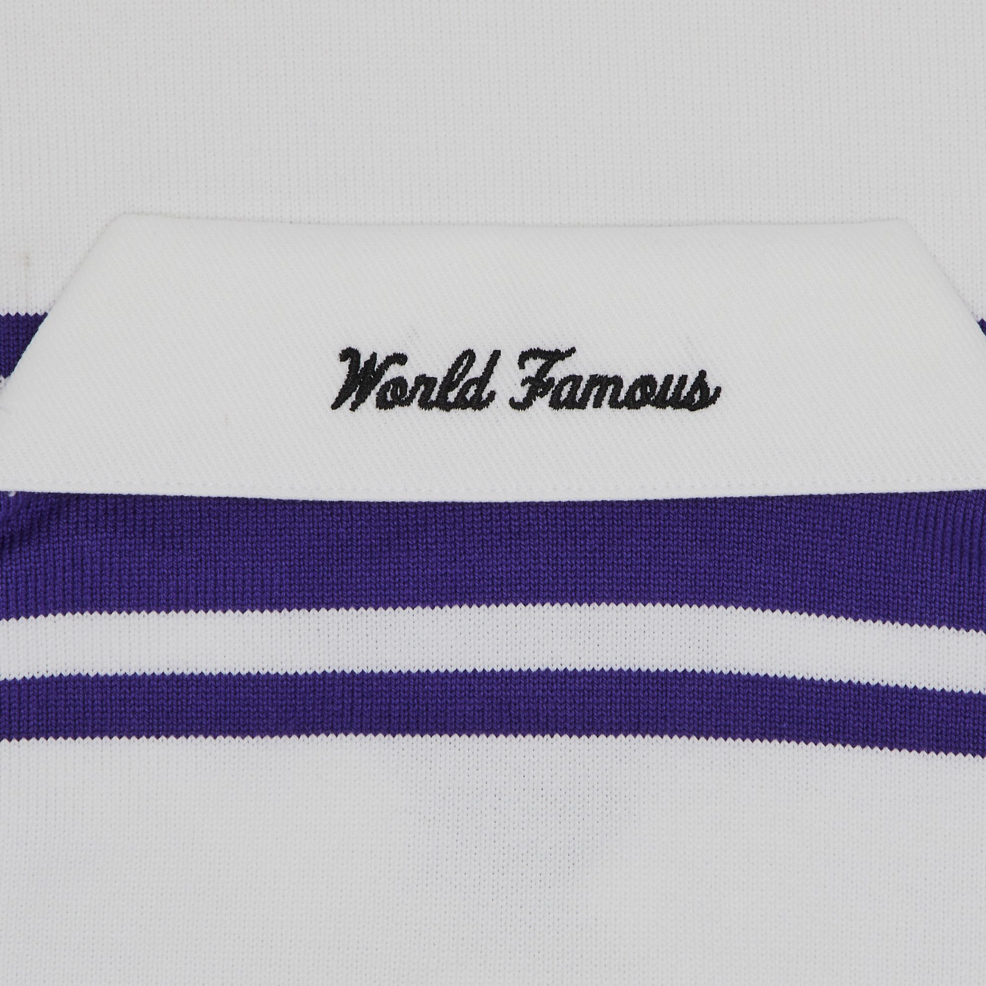 Buy Supreme x Nike Stripe Rugby 'Purple' - SS25KN1 PURPLE | GOAT