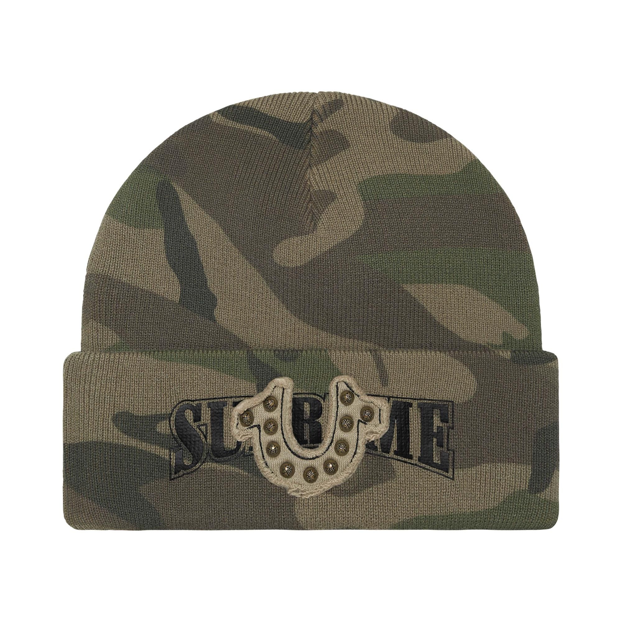 Buy Supreme x True Religion Beanie 'Olive Camo' - FW25BN31 OLIVE