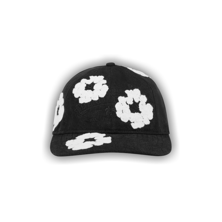 Buy Denim Tears Denim Cotton Wreath Cap 'Black' - SS25ABC0121908