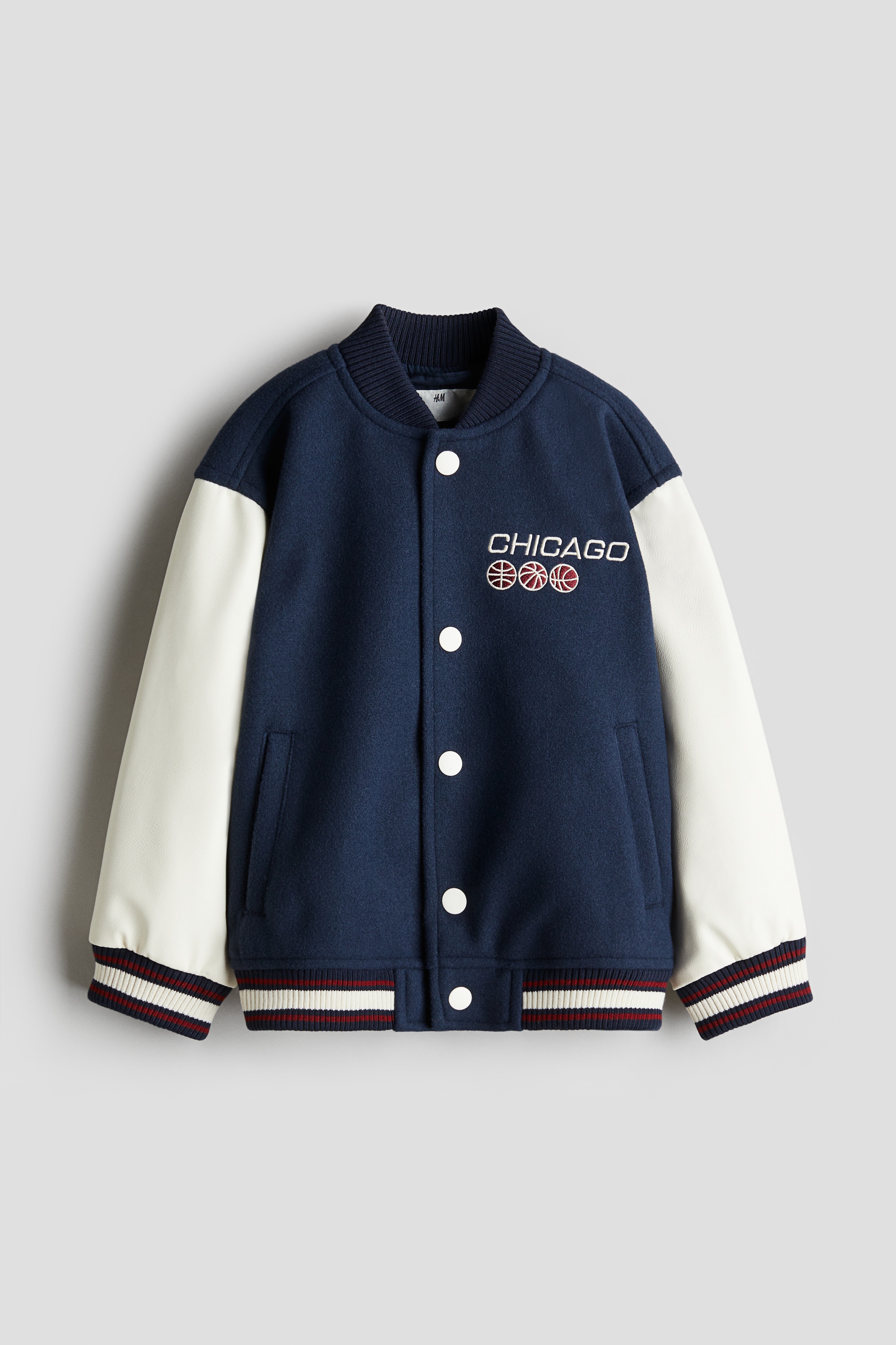 パッデッドスタジャン - ネイビーブルー／シカゴ - Kids | H&M JP
