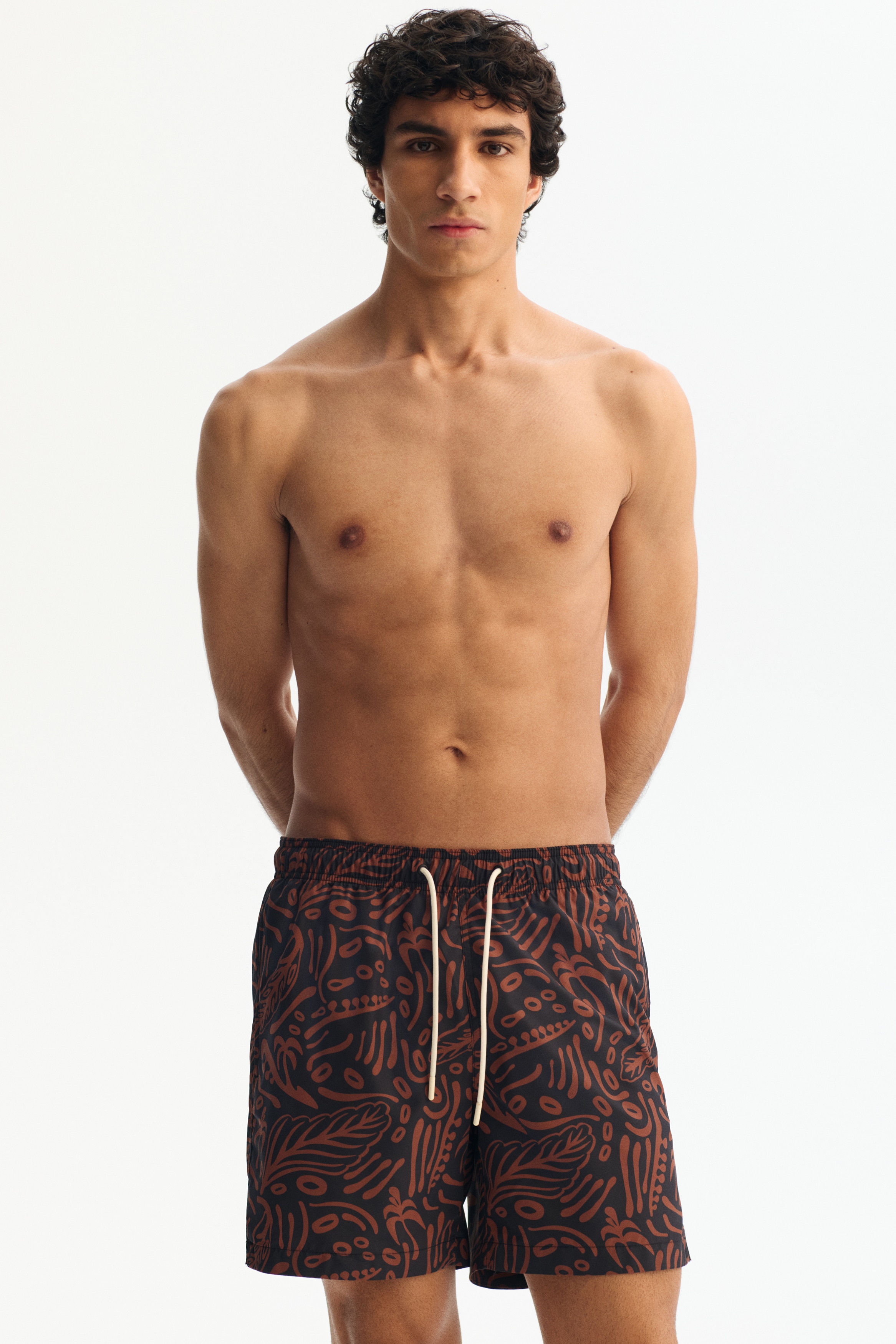 パターンスイムパンツ - ブラウン／パターン - Men | H&M JP