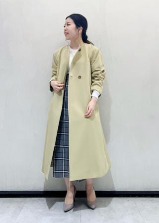 ROPÉ(ロペ) / ポリエステルチノノーカラーダブルコート (ジャケット