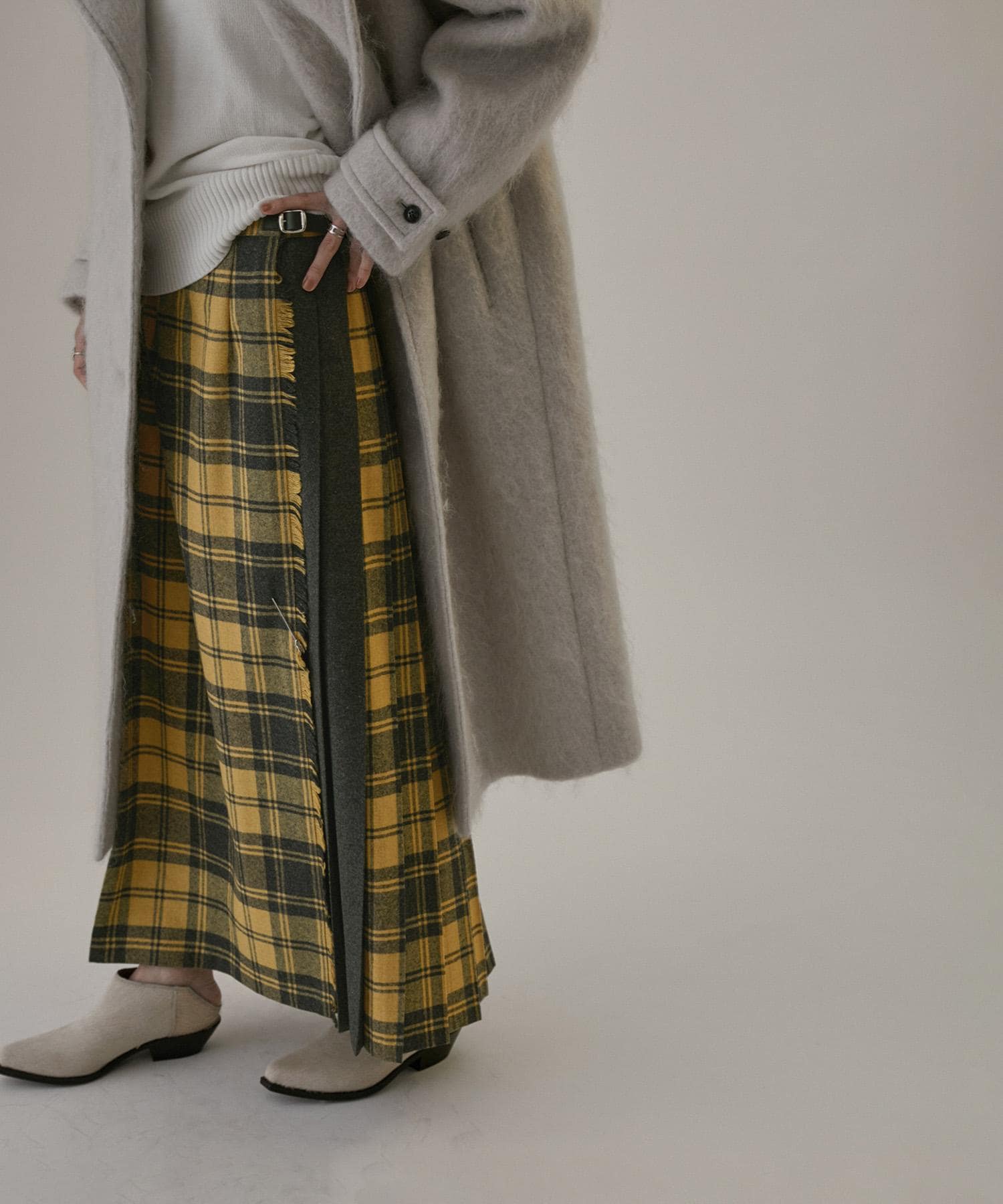 O'NEIL of DUBLIN for SALON】昨年好評の別注チェックスカートが