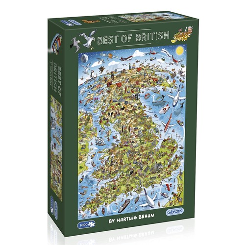 Gibsons】ジグソーパズル Best of British (1000) – 丸善ジュンク堂