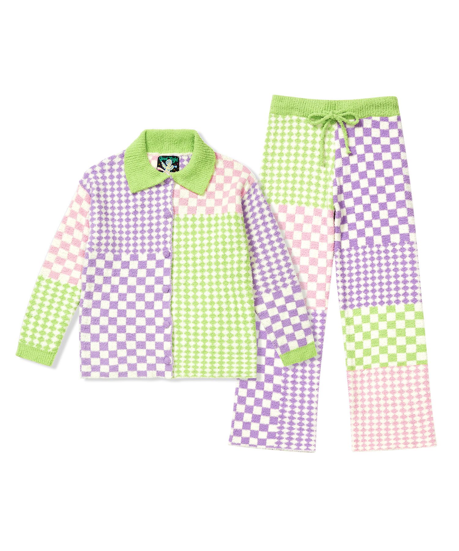 MUSINSA公式 | WIGGLE WIGGLE FASHION パジャマセット（ロング