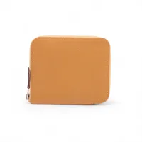 エルメス アザップ コンパクトミニ シルクイン ヴォーエプソン コイン