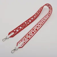 ヴィトン×草間彌生 LV×YK クリュニーMINI M21722 ホワイトxレッド RFID