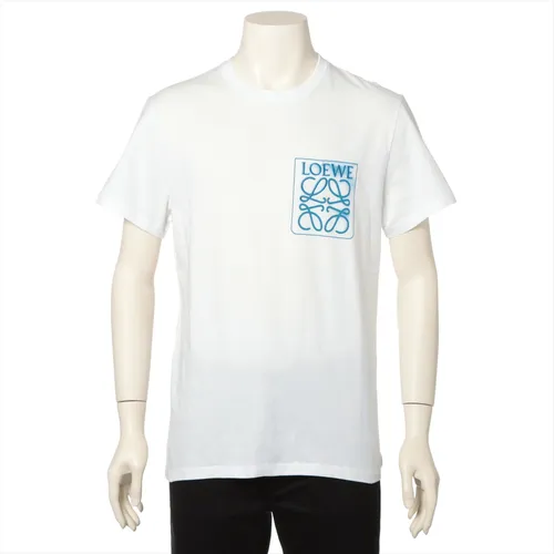 ロエベ アナグラム コットン Tシャツ S ホワイト ABランクの買取実績