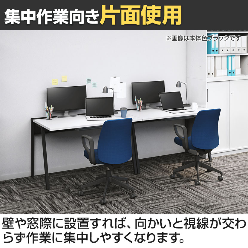 送料無料】 コクヨ リーン デスク 平机 本体色ホワイト 幅1000×奥行700