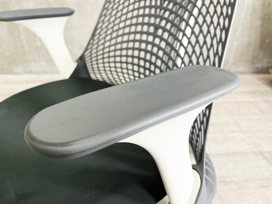 中古】セイルチェア Herman Miller/ハーマンミラー 肘付ハイバック