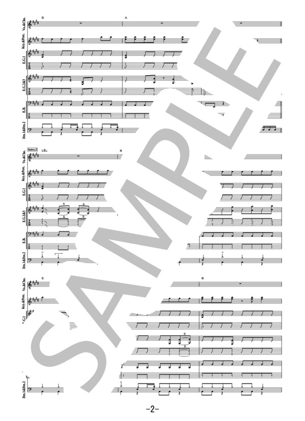 楽譜】インフェルノ / Mrs. GREEN APPLE バンドスコア / Mrs. GREEN