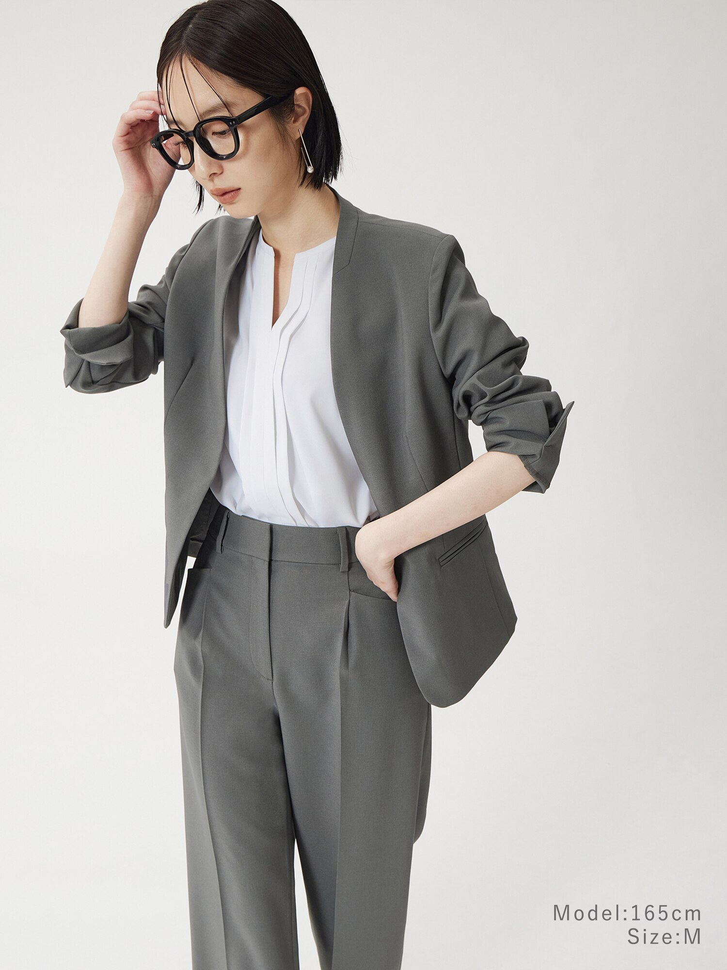 PLST(プラステ)公式 | プレミアムオックスカラーレスジャケット